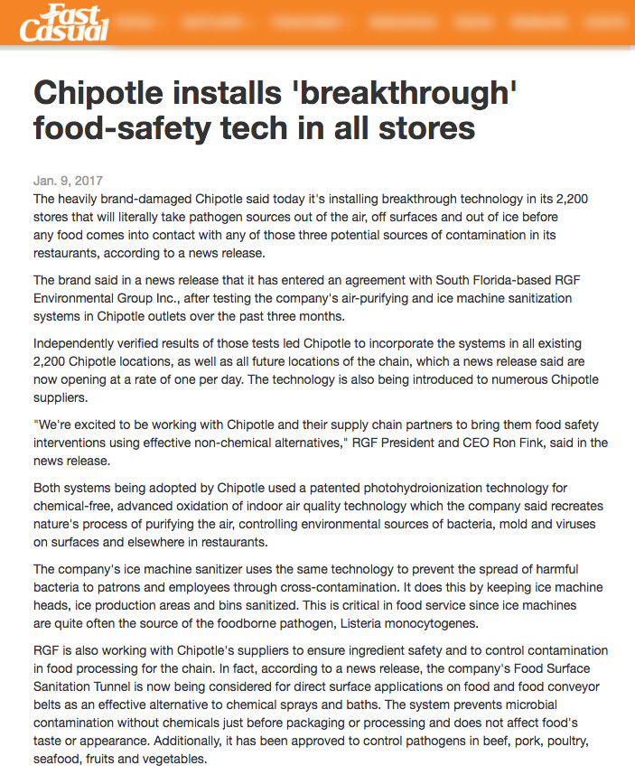Fast Casual Jan 9 2017 - Chipotle