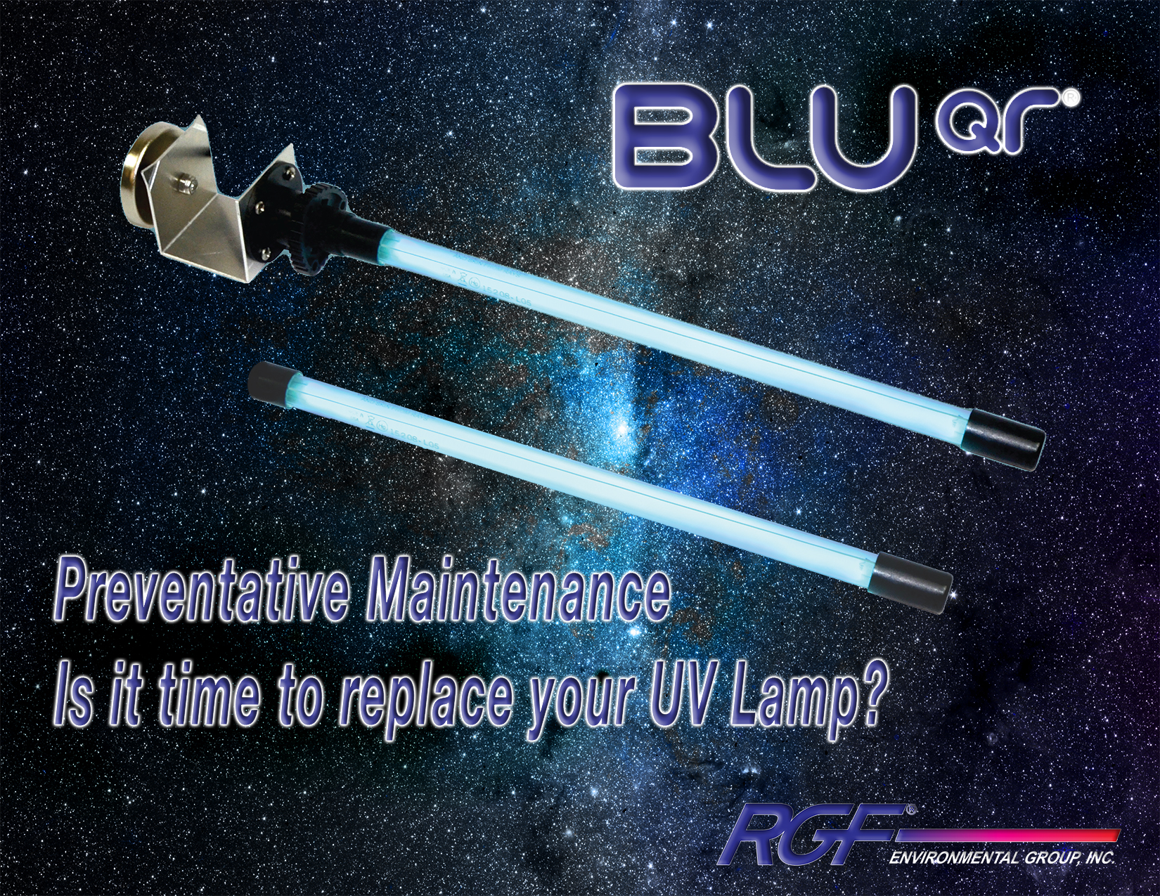 BLU replace UV Light RGF