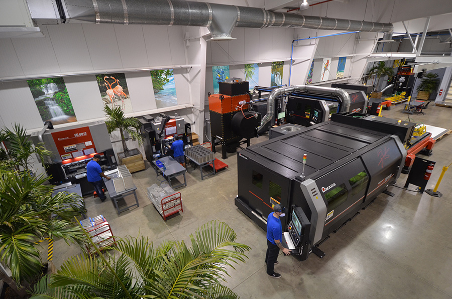 New press brakes and lasers